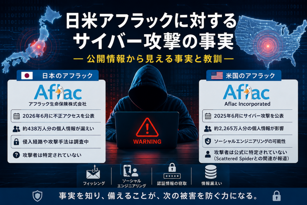 ●日米アフラックへのサイバー攻撃から私たちは何を学ぶべきか