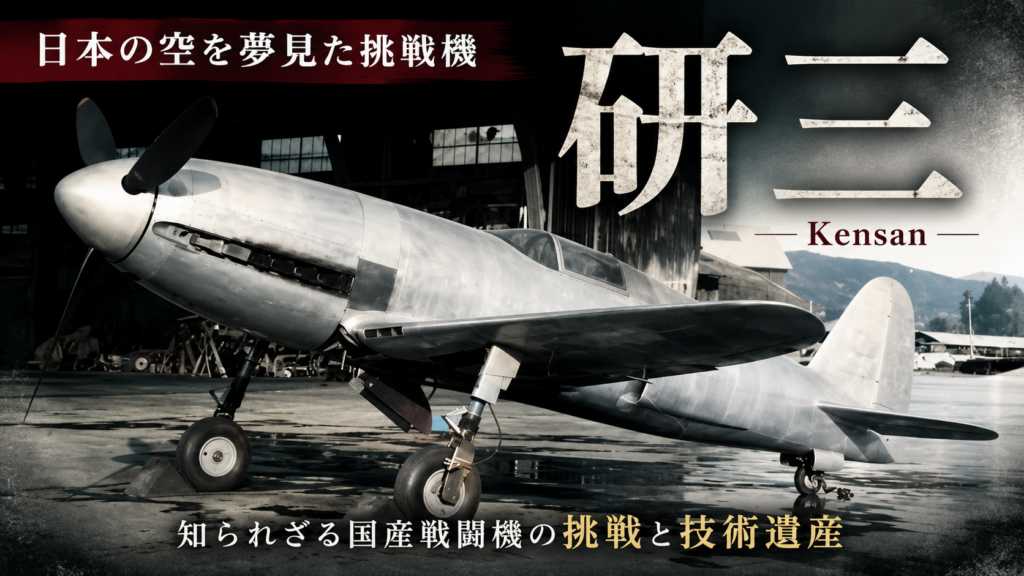 戦時中、最速目指した陸軍機「研三」の映像見つかる
