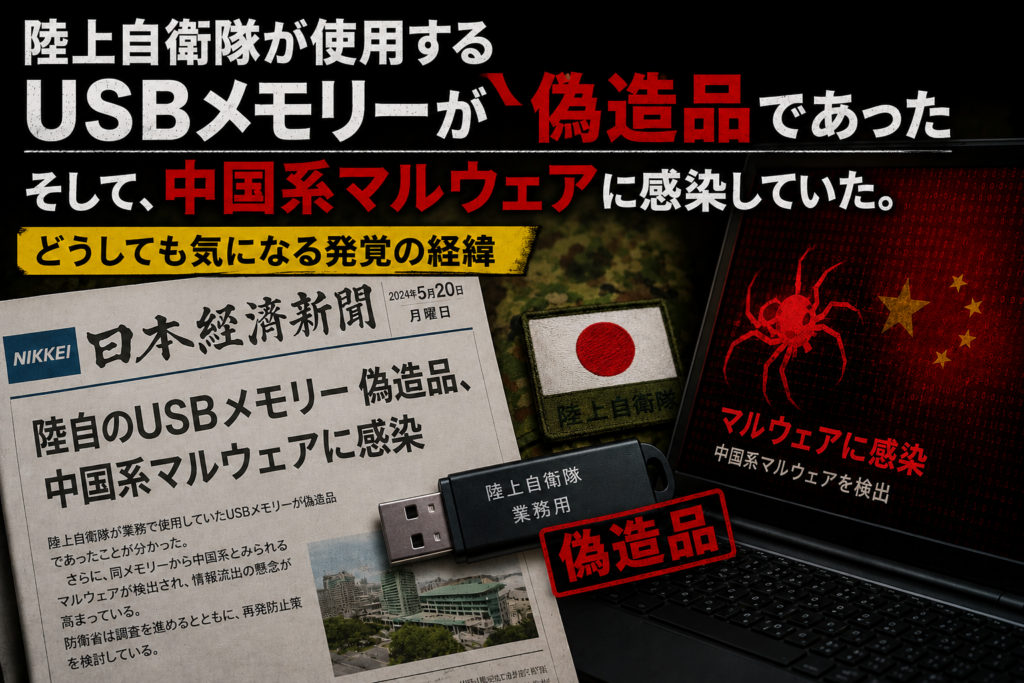 自衛隊USB事件その③