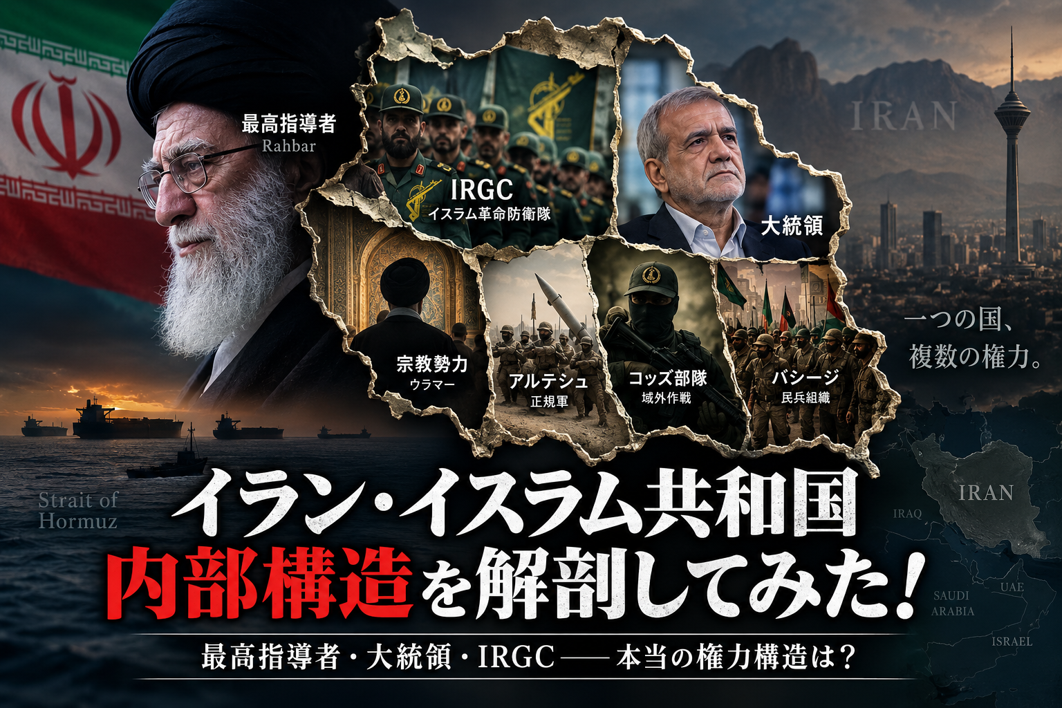 イラン・イスラム共和国の内部構造を解剖してみた！