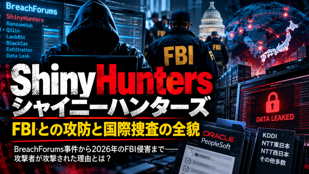 【特集】攻撃者が攻撃された――ShinyHuntersを追って見えてきたFBIとの3年間の攻防